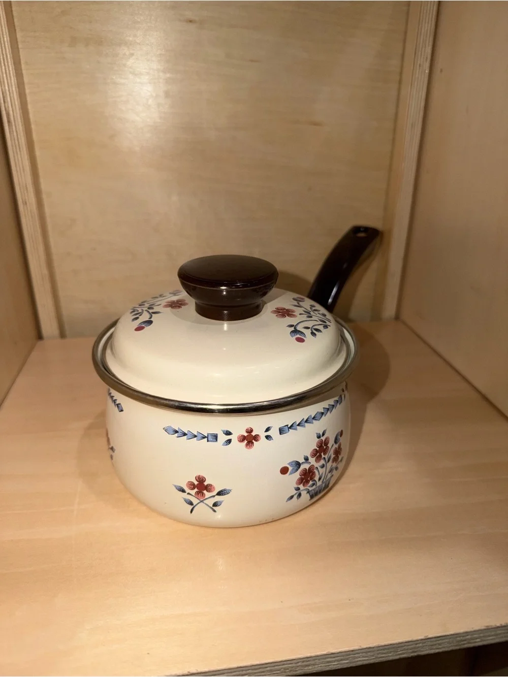 Vintage Cumberland Hearthside Brambleberry Cookware 1 Qt Pot